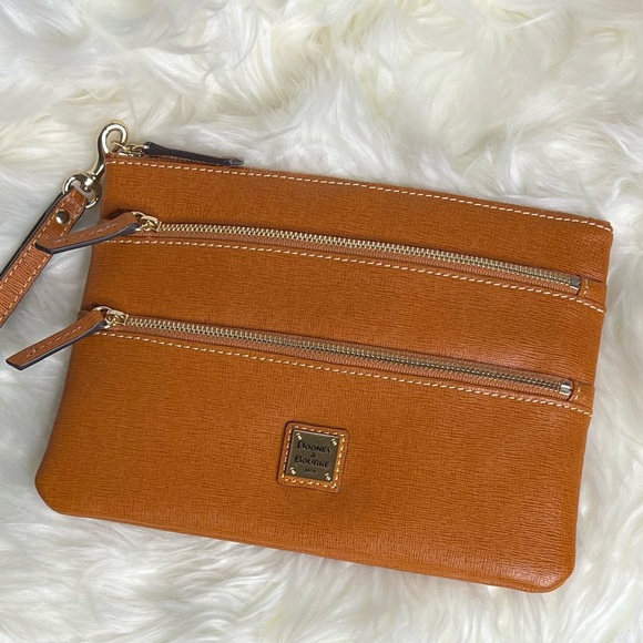 Dooney & Bourke Bags Dooney Bourke Pebble Grain Leather Triple Zip